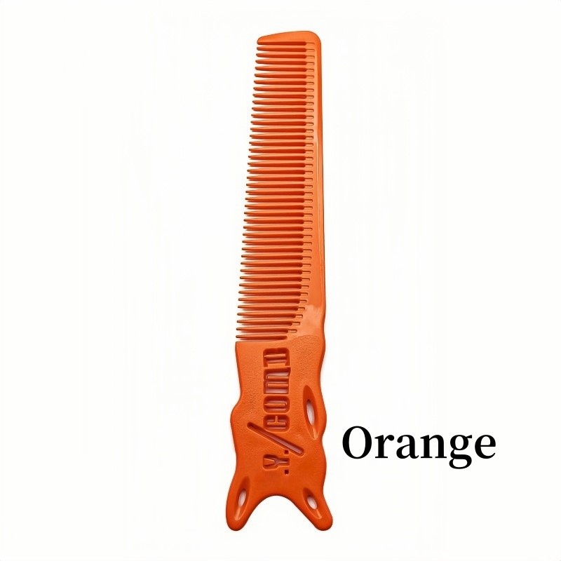 Kolorowe grzebienie z krawędzią robić strzyżenia włosów, fryzjerskie grzebienie robić strzyżenia na płasko dla mężczyzn, profesjonalne grzebienie robić strzyżenia włosów, szczotki fryzjerskie, narzędzia robić stylizacji włosów w salonie fryzjerskim.: FIOLETOWY