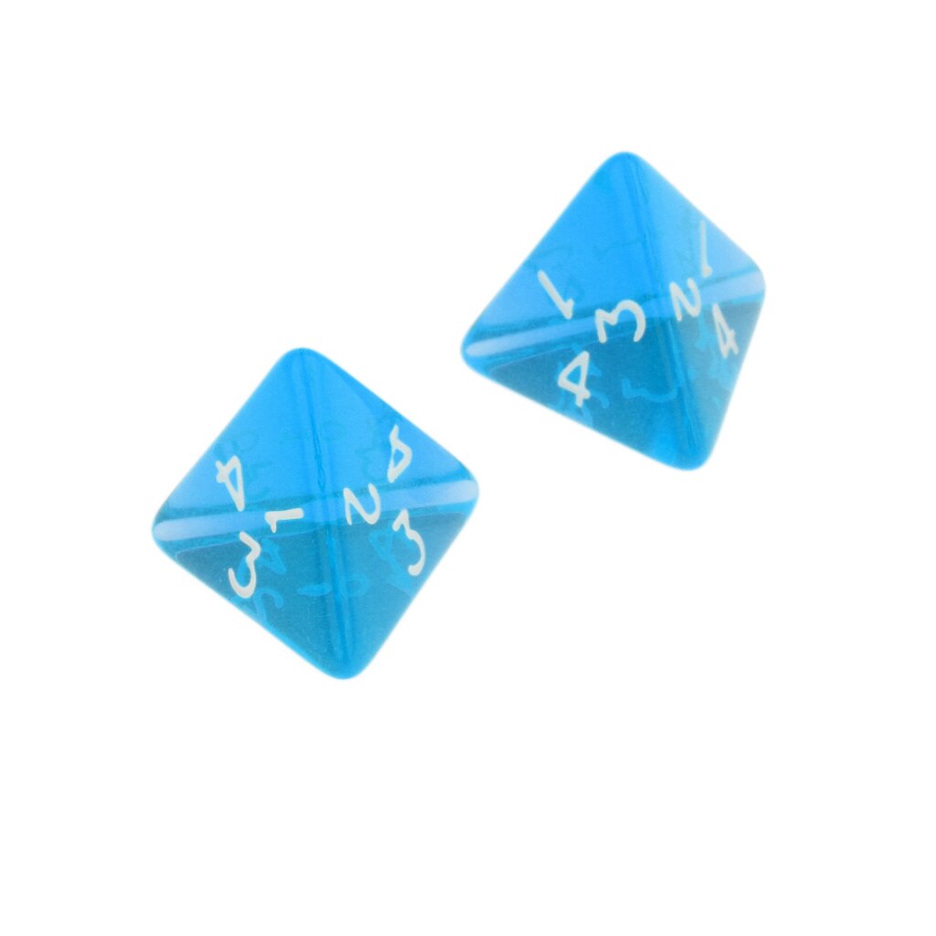 MagiDeal 25Pcs 4 Sided Dice D4 Multi Sided Dices D&amp;D RPG MTG Board Games Accessories