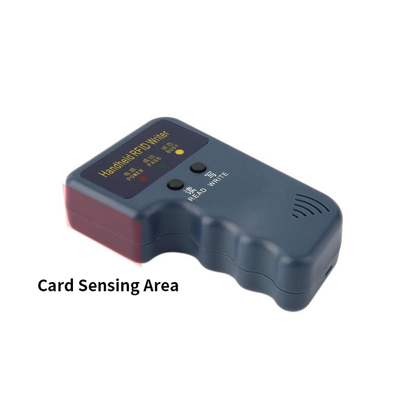 Handhållen 125 khz rfid duplicering kopiator skrivare programmerare läsare nycklar kort passar rfid skrivare kopiator läsare duplicering