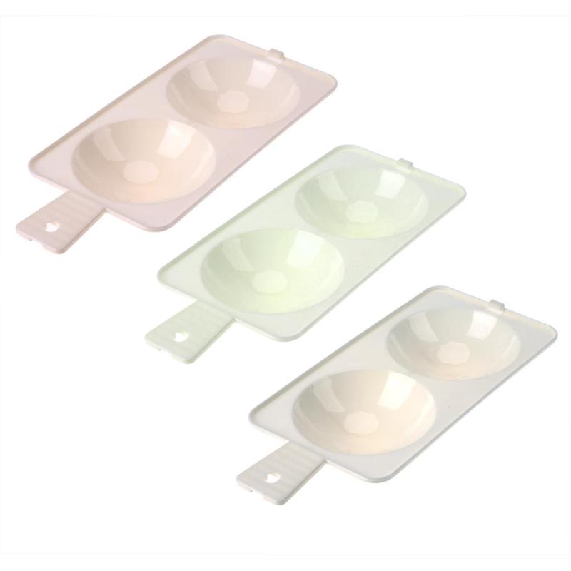 1pc 2 spor bærbar nyttig eggkrypskytter mikrobølgeovn frokost øyeblikkelig tilbehør posjert egg kokekjeler kjøkkenverktøy