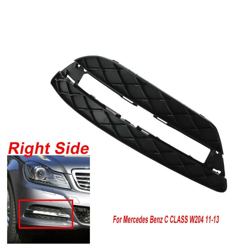 Rechts Mistlamp Cover Grille Voor Mercedes Benz C Klasse W204 A2048803324 2048803324