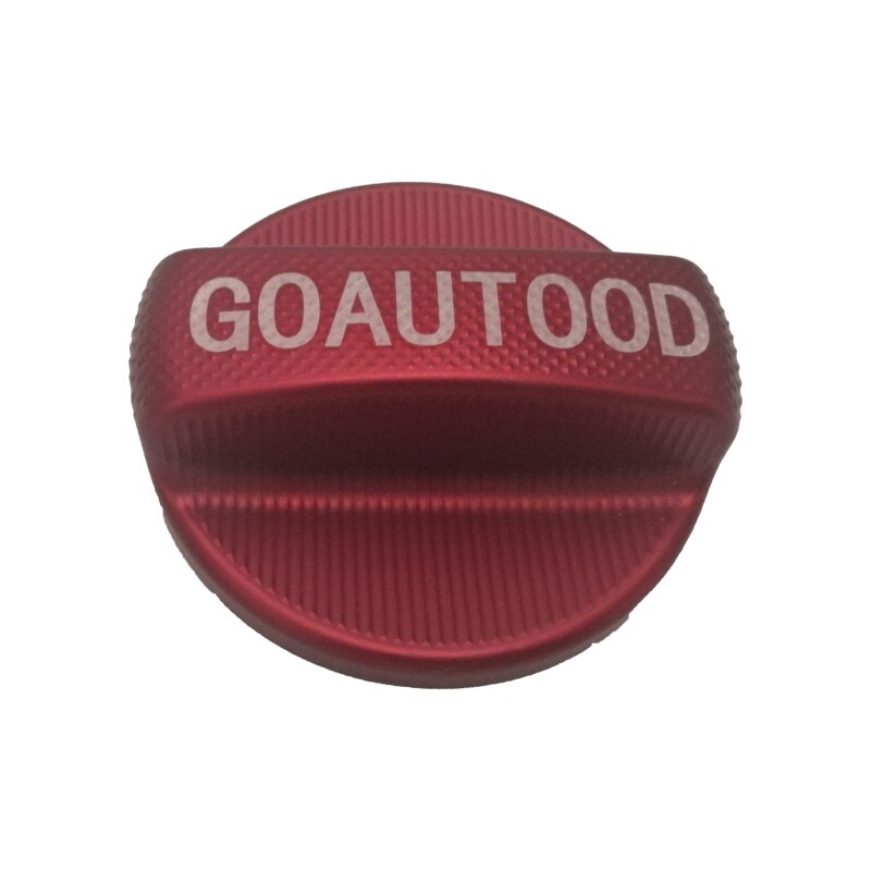 GOAUTOOD Aluminum Alloy Fuel Tank Cap Cover Trim For VW T-Cross Accessories