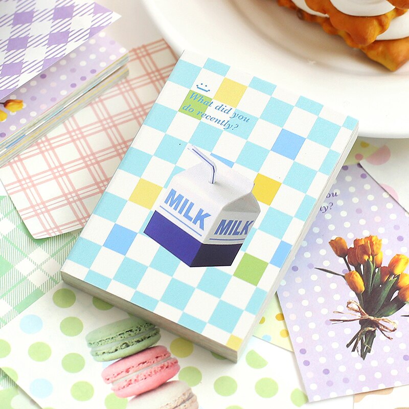 100 ark ins mini fickbok scrapbooking material papper gör-det-själv handgjorda skräp journal planerare collage material dekor papper