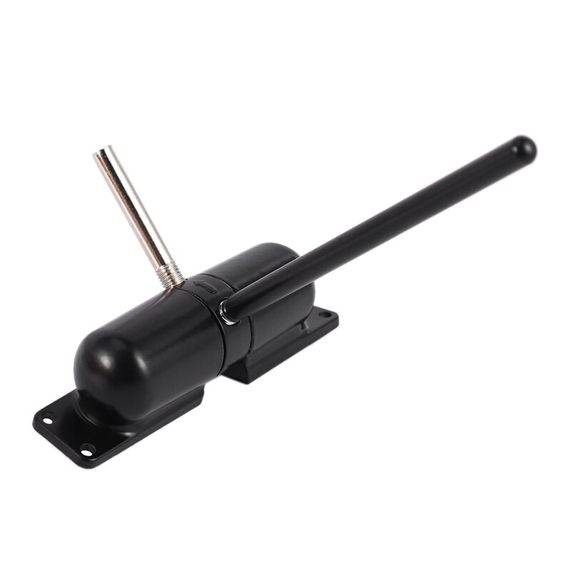 1 Set 20-70Kgs Black Adjustable Surface Mounted Spring Door Closer Automatic Door Closer Fire Rated Indo