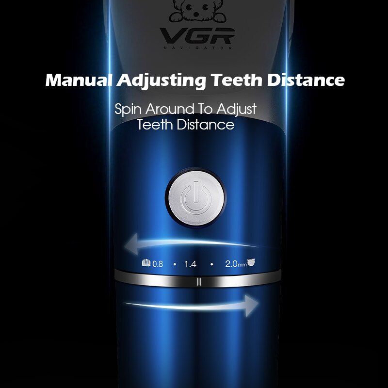 V098 tondeuses voor honden, zware kwaliteit, kleine trimmer, stil, oplaadbaar, draadloos, elektrisch scheerapparaat