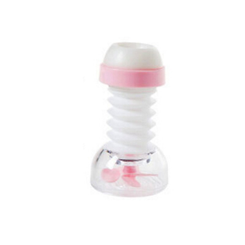 Verstelbare Water Saving Tap Swivel Kraan Spuit Water Tap Filter Hoofd Keuken Accessoire (Roze)