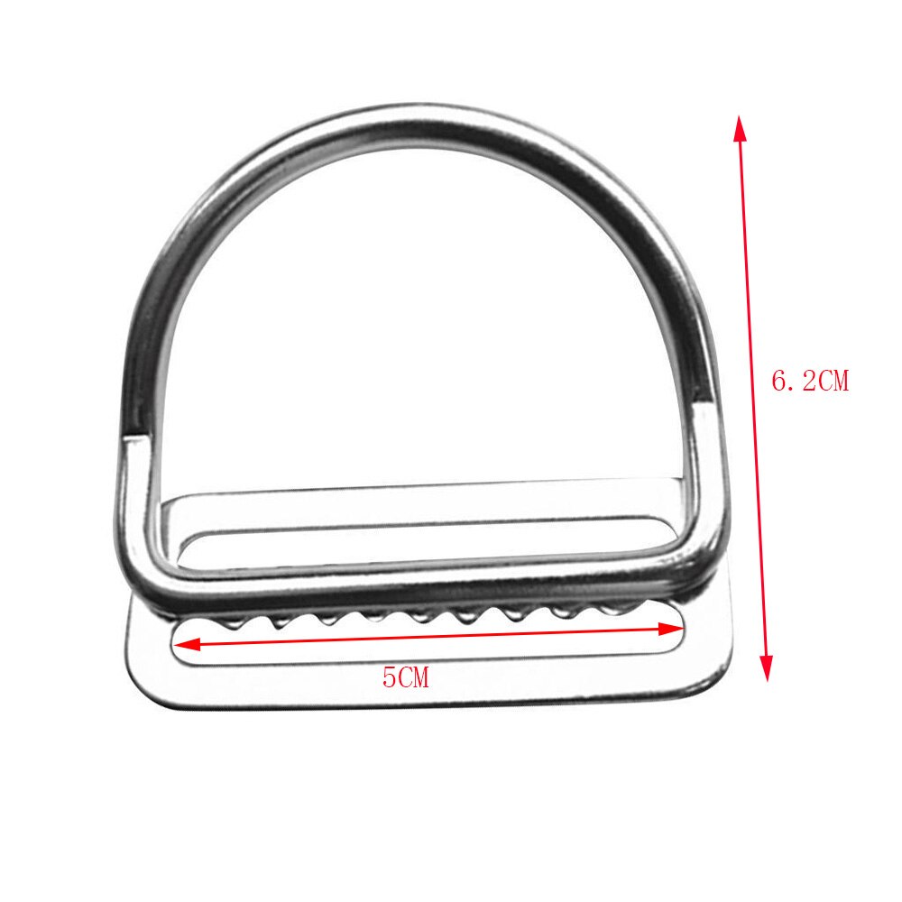 50mm dykning gjord holder klip sele dykning d-ring rite bcd vægt bælte holder skyder