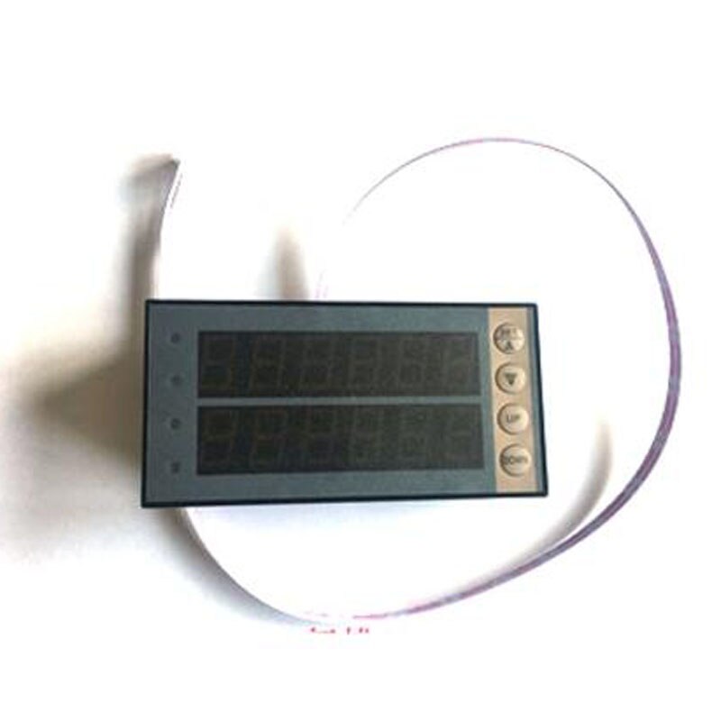 PLC with display input parameter display board function is equivalent to text touch screen without programming D110.D114 value