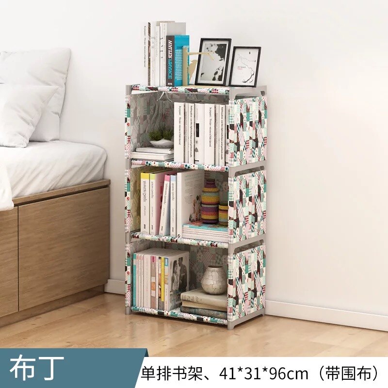 2/3/4 schicht Montiert Bücherregal Ecke Schrank Kleinigkeiten Buch Lagerung Organizer Einfach ziehen um Regal Bücherregal freundlicher Wohnkultur: 08