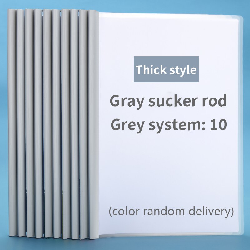 A4 Folder Draw Rod Clip File Test Paper Wallet Boo... – Grandado