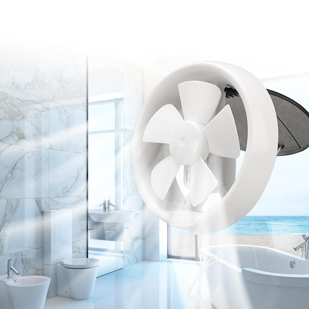 6inch 220V Ventilator Low Noise Hanging Wall Window Glass Small Extractor kitchen Bathroom Exhaust Fan Air Vent Ventilation