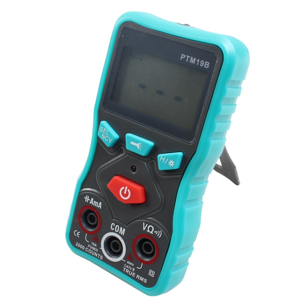 Digital Voltmeter Ammeter Ohmmeter Multimeter Volt AC DC Tester Meter PTM19B