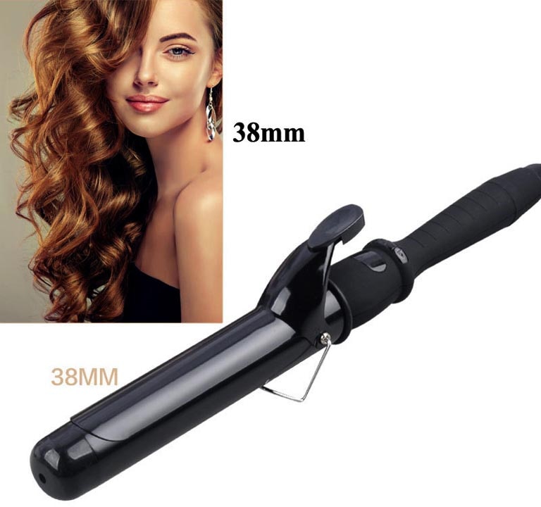 Rizador de pelo de cerámica eléctrico , ondulador, utensilio de peluquería para rizar y ondular el cabello, estilismo femenino