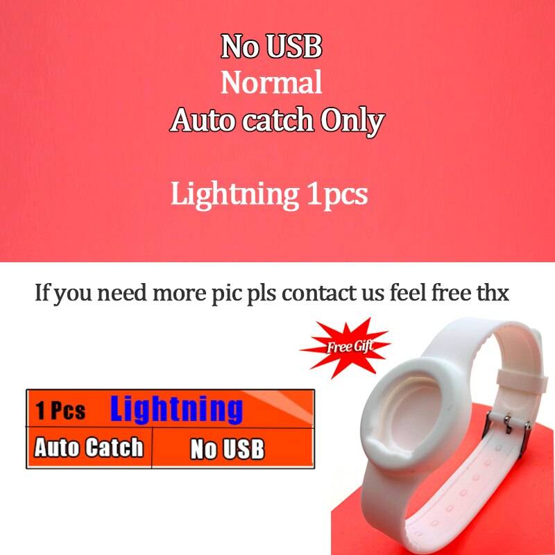 Auto Catch Automatic Reminder Bracelet Fit Interactive Figure Toy Powermon Plus for Powermon Go Plus: Auto Lightning