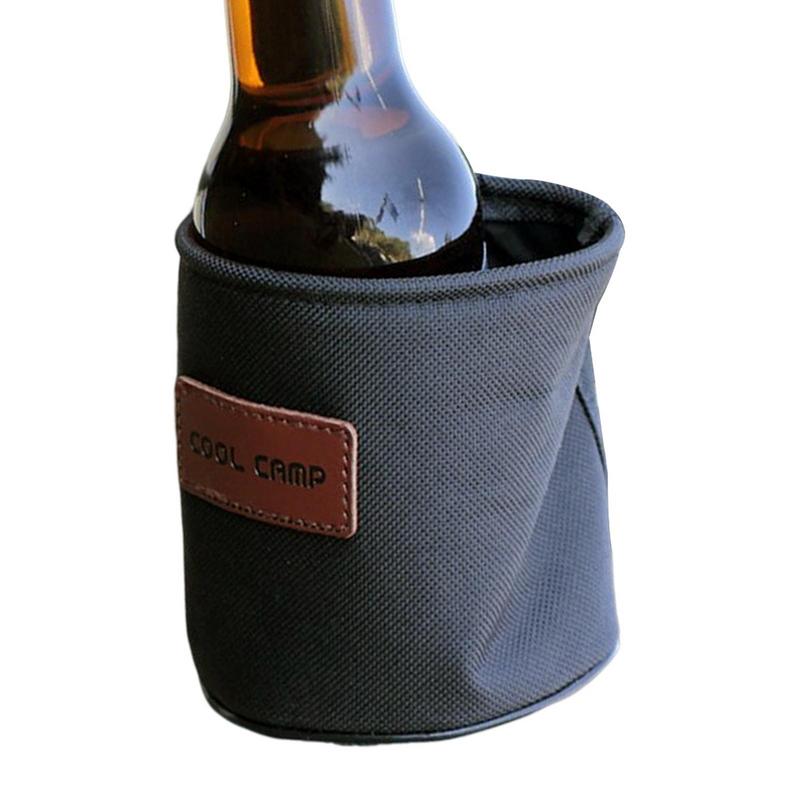 Green Blue Leather Bke Water Bottle Holder , Cup Holder for a Bke , Bcycle Drnk Holder