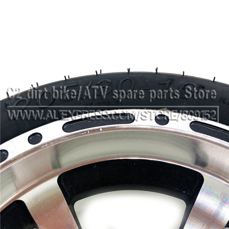 10inch ATV Rims 10x8" With 205/30-10 Road Tyre Full Wheel For ATV Quad Go Kart Karting Motorcycle