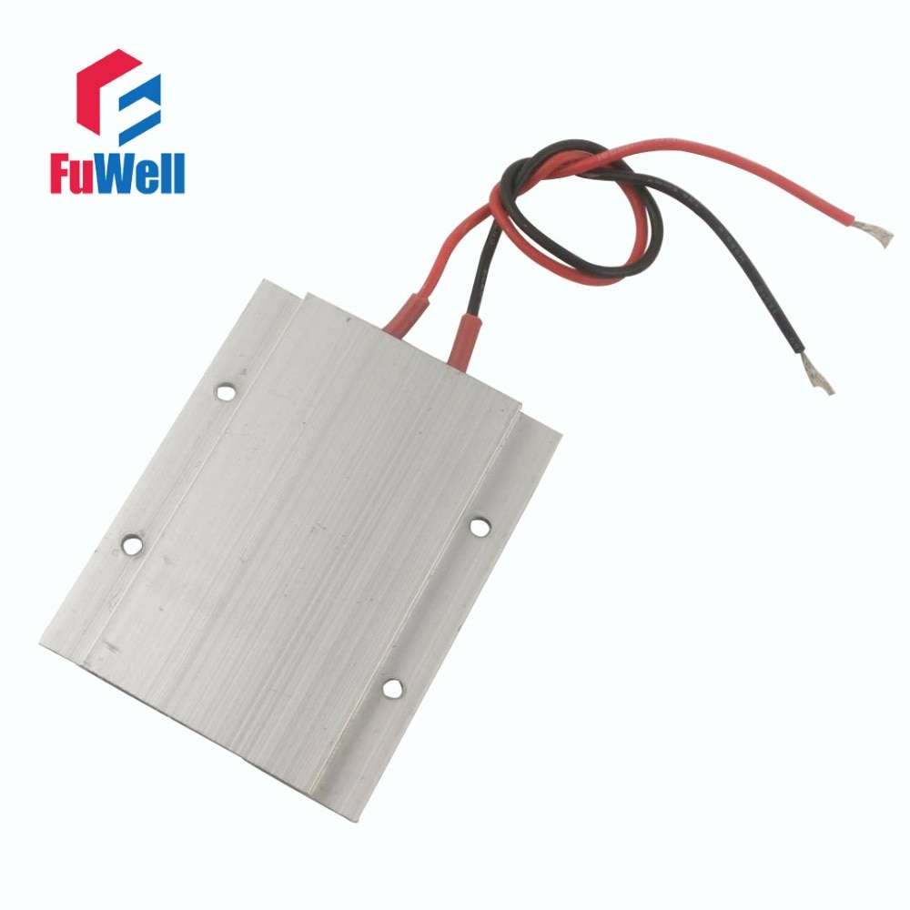 150W 110V 220 Degree Constant Temperature PTC Heating Element Heater Plate 76X62x6mm Safety Surface Insulation