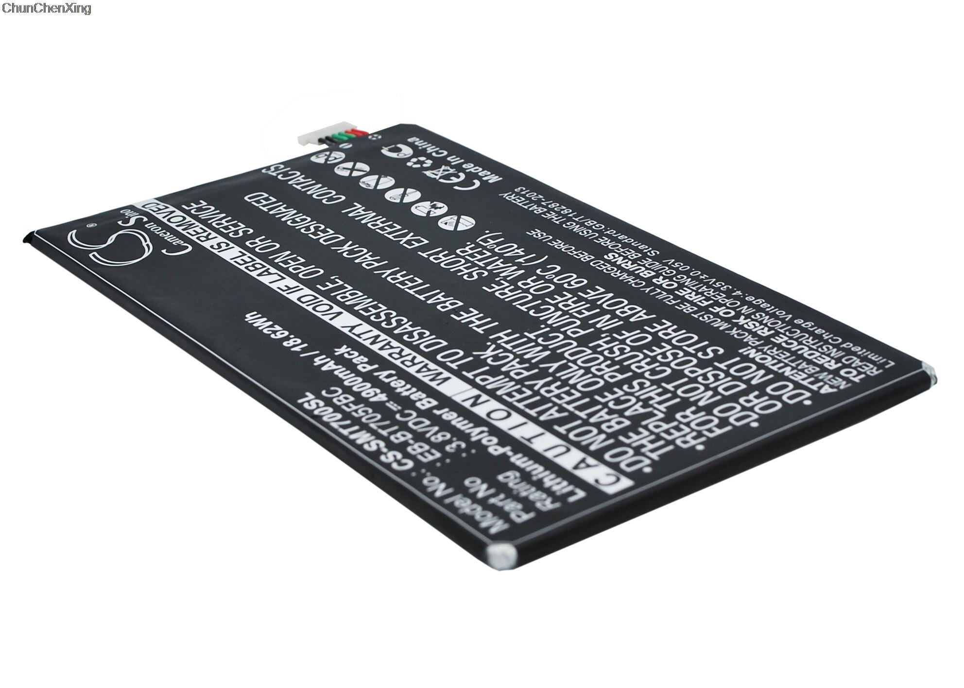 Cameron Sino 4900mAh Batterie EB-BT705FBC für Samsung Tab S 8,4, SM-T700, T705, T705C, T705D, t705M, T705Y, T707, T707A, T707D, T707V