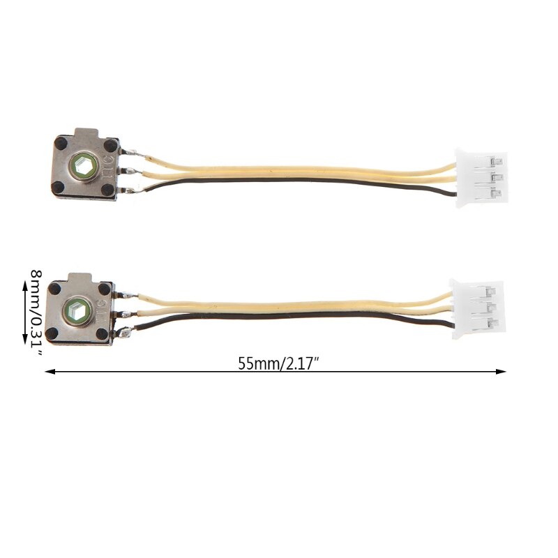 Roue de souris, 2 jeux d'encodeur pour Razer Naga Mamba 5G/V2