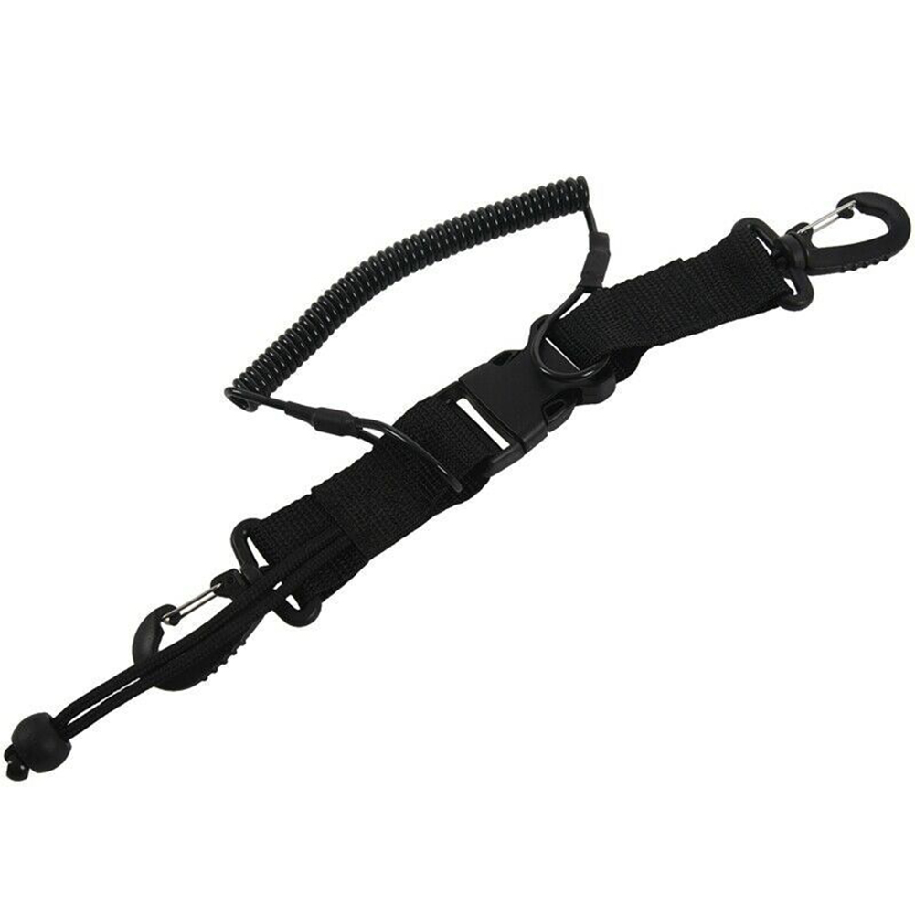 Duiken Camera Anti-verloren Lenterol Lanyard Onderwater Spiraal Touw Camera Strap Water Sport Camera Accessoires