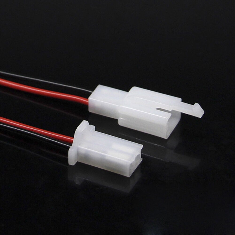 Car Motorcycle Male Female With Wire Practical Cable Docking Durable Connector Plug Socket