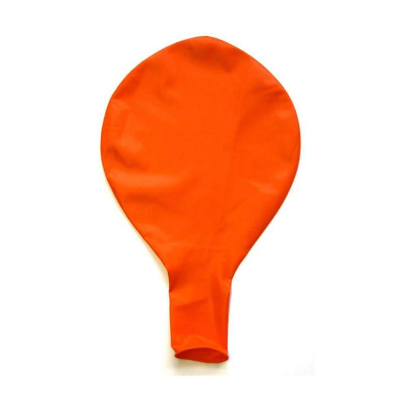 1 Pc Giant Ballon 36 Inch Kleurrijke Ronde Latex Ballonnen Helium Inflable Wedding Verjaardagsfeestje Grote Ballon Decoratie: orange