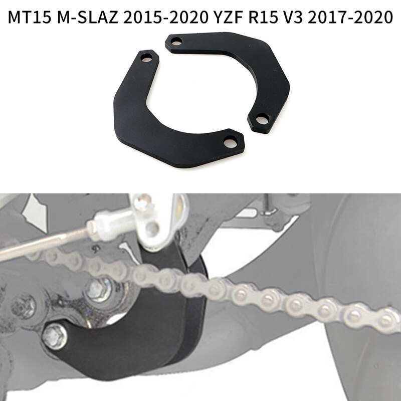 Lowering Links Kit for YAMAHA MT15 M-SLAZ YZF R15 V3 Motorcycle Rear Arm Suspension Cushion Connecting Black: Default Title