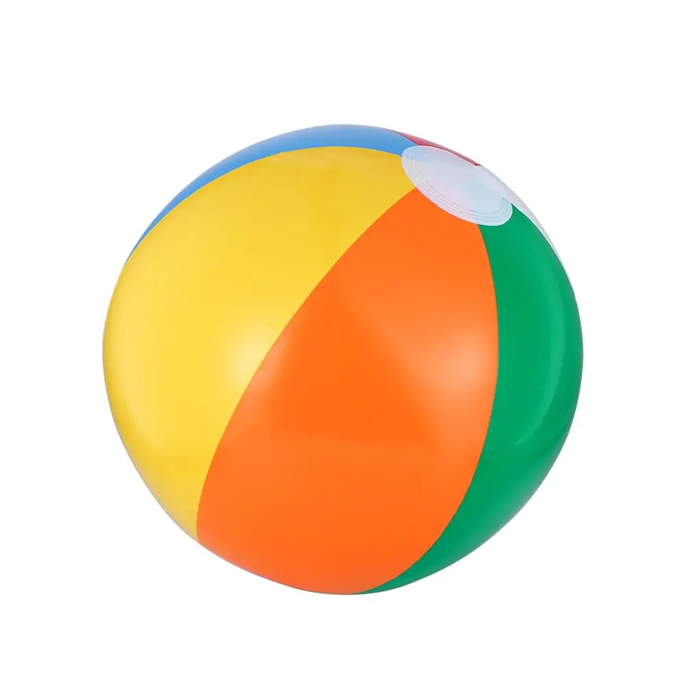Swimming pool ball for boys and girls, inflatable water ball for children, summer toy, beach ball, party decorations: Black