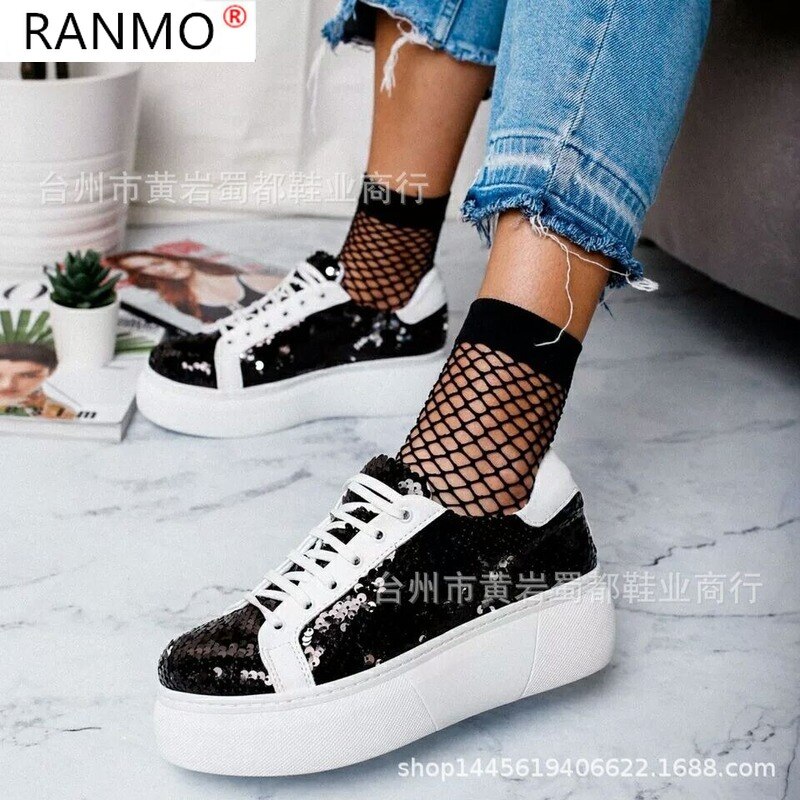 Dames sneakers gevulkaniseerde schoenen soksneakers dames zomer instappers platte schoenen dames plus size loafers wandelen plat  a12