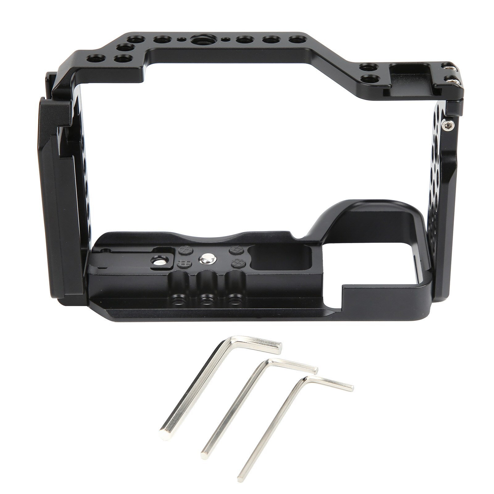 Camera Metalen Konijn Kooi Voor Sony A6600 Fotografie Camera Kooi Slr Camera Accessoires Holder Kit Voor Mobiele Telefoons