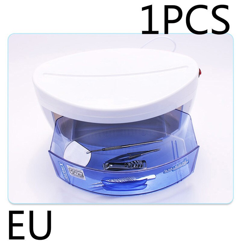Esterilizador de teléfonos móviles con luz UV caja de Cabina Desinfeccion herramientas de cuidado de uñas protección de uñas esterilización conveniente: 01
