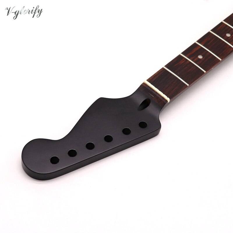 6 string ST Canada maple wood black color 22 frets matte finish electric guitar neck