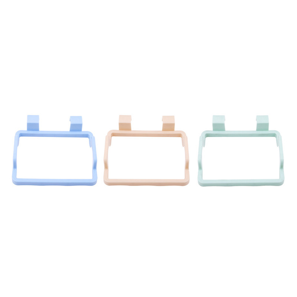 Hanging Trash Rubbish Bag Holder Garbage Rack Cupboard Cabinet Storage Rag Hanger Trash Can Bin Kitchen Accessories Gadget