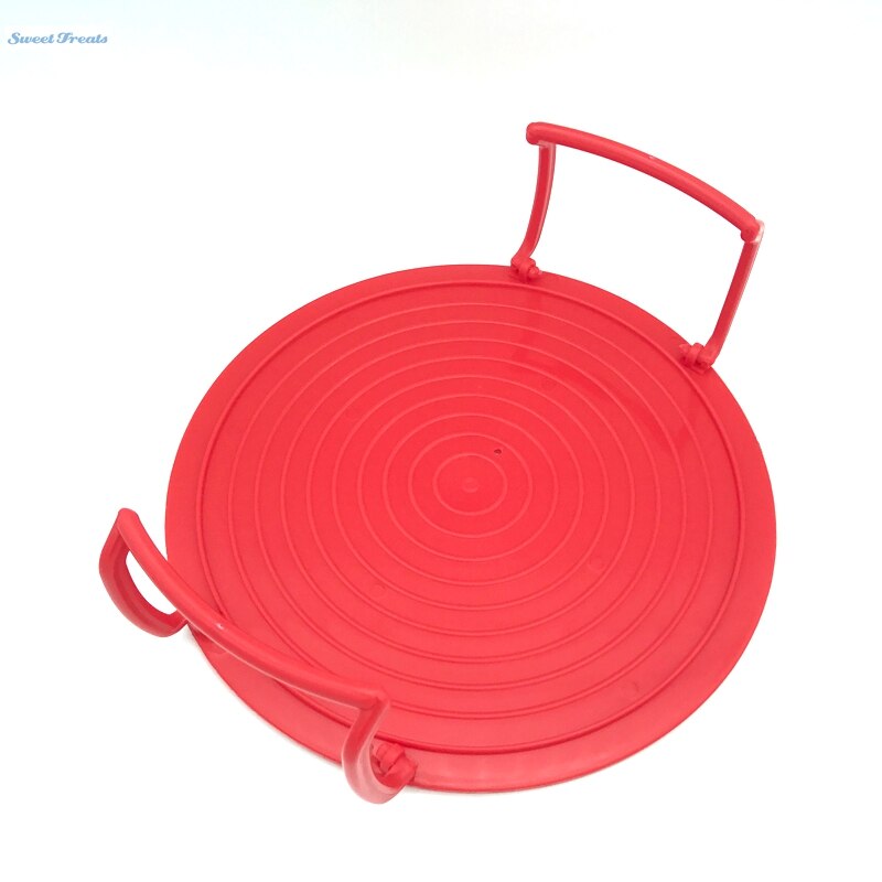 Sweettreats 4 in 1 magnetron plastic standaard, het is een voedselschaal, een plastic stapelaar een deksel en een koelrek warmte en anti