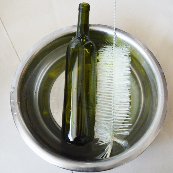 Cepillo para botella de vino tinto, herramienta de elaboración de vino tinto, cepillo para lavar botellas, cepillo para lavar botellas de vino