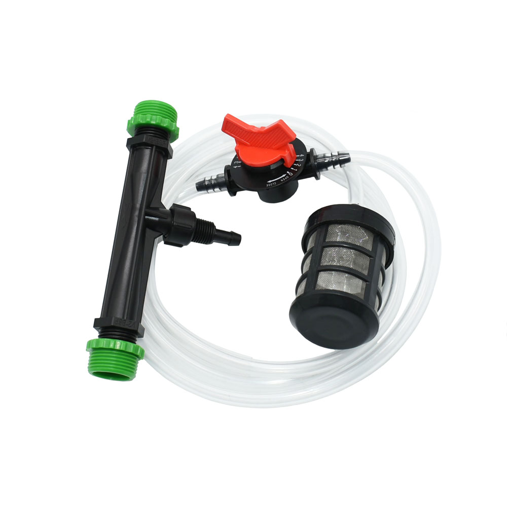 1/2" 3/4" 1" 1.5inch Thread Agriculture Irrigation Venturi Fertilizer Injector set Greenhouse Irrigation Fitting Ozone Injector