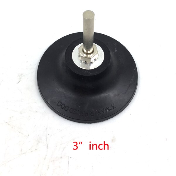 1 "2" 3 "Cal Roloc dysk Podkładka uchwyt Powrót-w górę Podkładka W/ 1/4" cholewka 6mm gwint śrubin powierzchnia kondycjonowanie tarcze dla szlifierka prosta: 3 cal