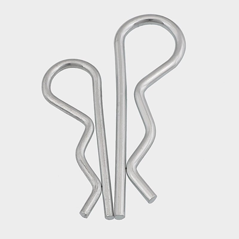 M1 -M2 M 2,5 M3 M 3,5 M4 M5 M6 M7 Frühling R Typ Splint Halte Clips Welle R-förmigen Pin Clamp Haar Traktor Pin für Auto