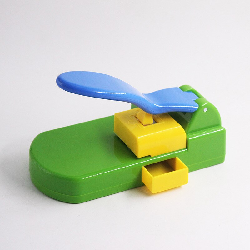 Machine de découpe de puzzle à la maison, peinture de puzzle manuelle pour enfants, jouets de puzzle faits maison: GREEN