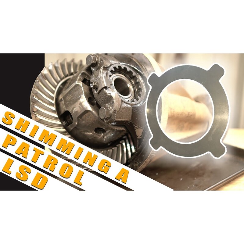 LSD SHIM 0.7Mm For H233B Nissan Patrol GQ GU 4X4 Diff Lock Differential Lock Shim Gasket