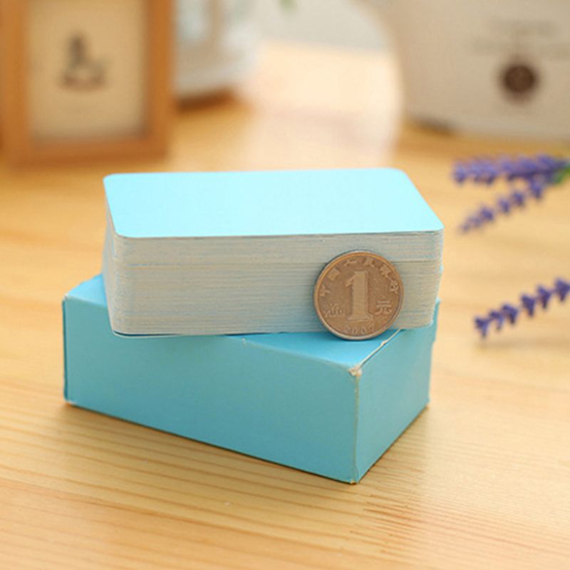 100 Stuks Zwarte Kaarten Witte Lege Kaart Kerst Valentijnsdag Diy Papier Doos Voor Bruiloft