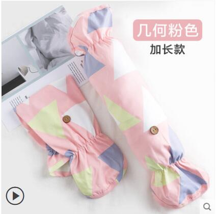 Manguitos antisalpicaduras a prueba de aceite para mujer, guantes de cocina, manguitos antiquemaduras, manguitos de cocina, manguitos largos impermeables de invierno: 3