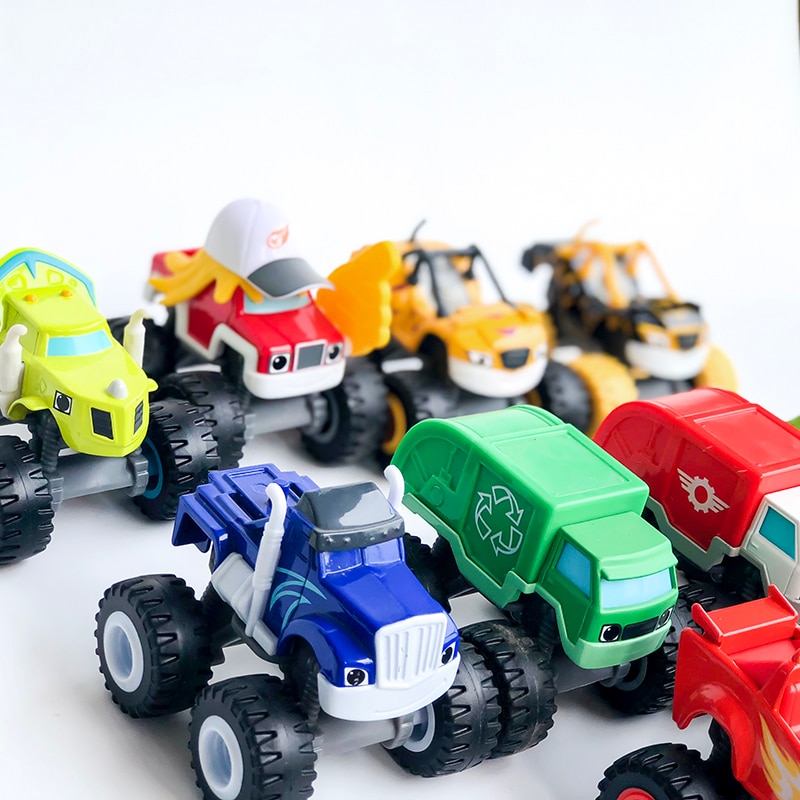 METAL Diecast Blazer Car Toys Russian Miracle Crusher Truck Vehicles Figure Toys For Children Birthday Kid Boy Toys