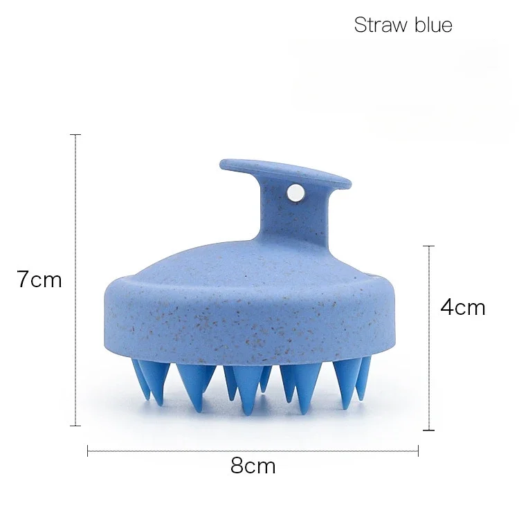 Brosse à shampoing en Silicone, peigne de Massage du cuir chevelu, peigne de lavage des cheveux, brosse de Massage corporel, brosse de bain-douche, outil de Salon de coiffure