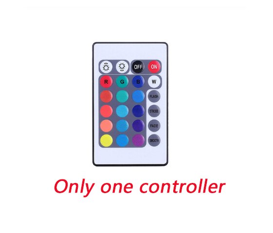 10 LED RGB Submersible Light Battery Operated Underwater Lamp Remote Controll Outdoor Garden Pool Aquarium Decoration: remote