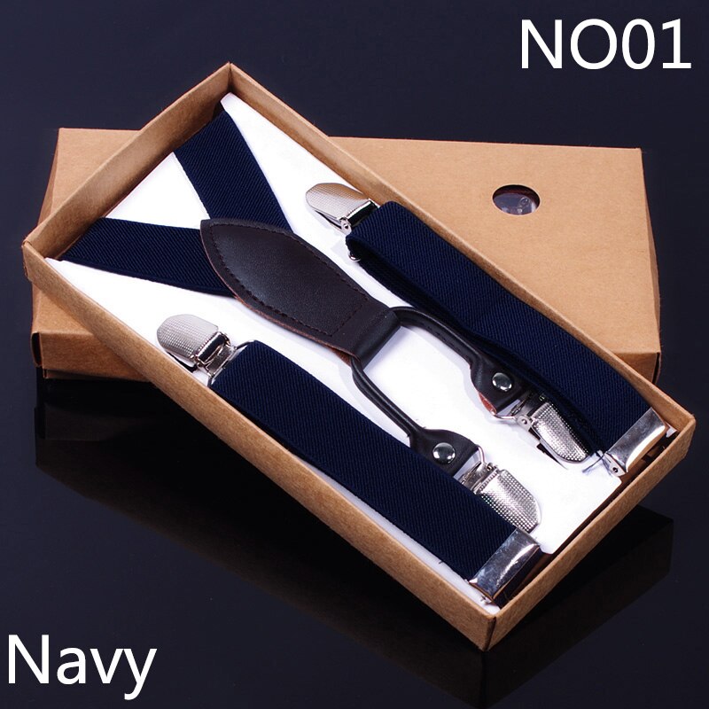 Deepeel 1pc 2*80cm Kids Elastic Suspenders Polyester Adjustable Clip-On Braces Suspender Child Jockstrap Costume Decoration: NO01