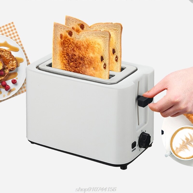 Automatic Toaster with Roll Roasting Attachment Stainless Steel Electric Breakfast Bread Slices Baking Decvice N09 20