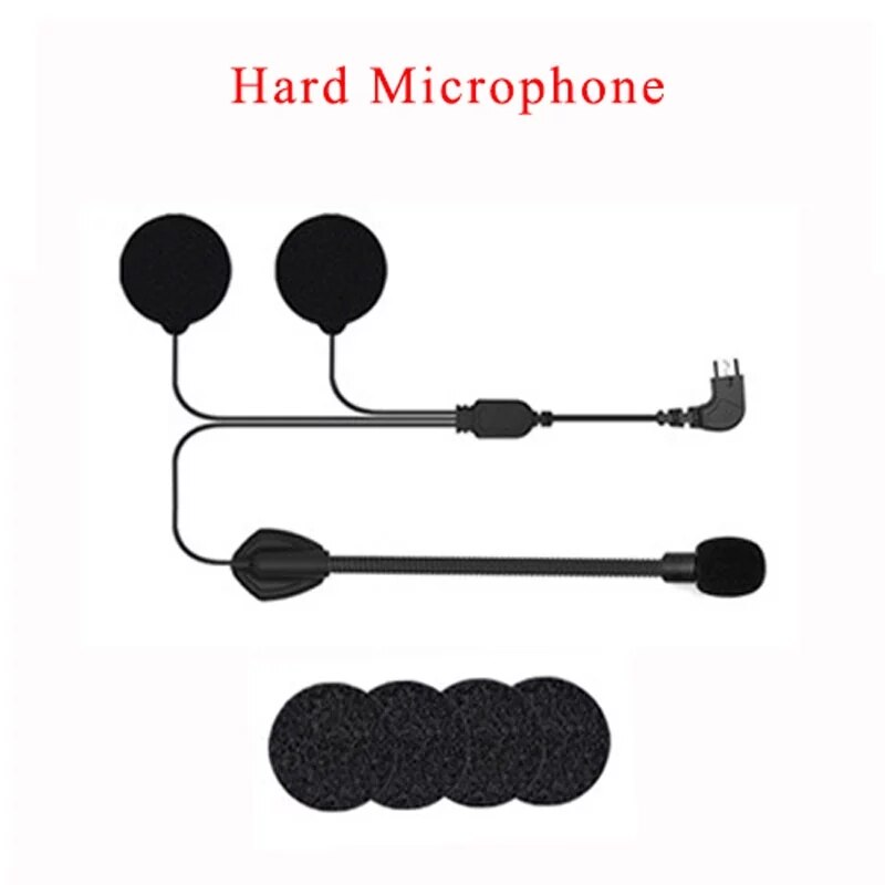 Motorfiets groep intercom helm maxto  m2 originele onderdelen zachte & harde microfoon headset klem accessoires