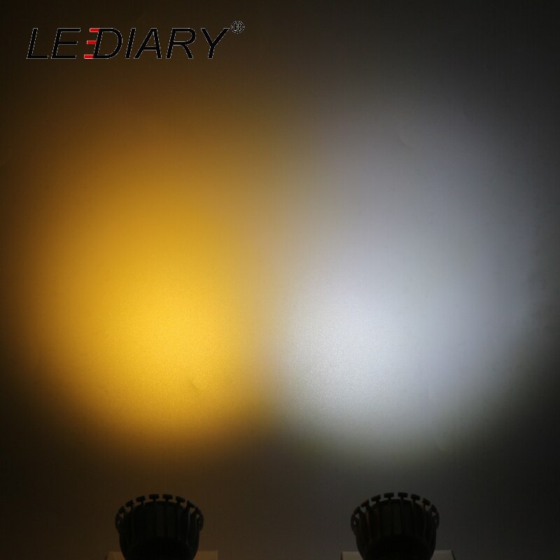 LEDIARY Zwart LED Downlighters GU5.3 GU10 Fitting 90-265V Verzonken Plafond Spot Lamp Frame Bulb Verwisselbare 75MM 90MM Cut Gat