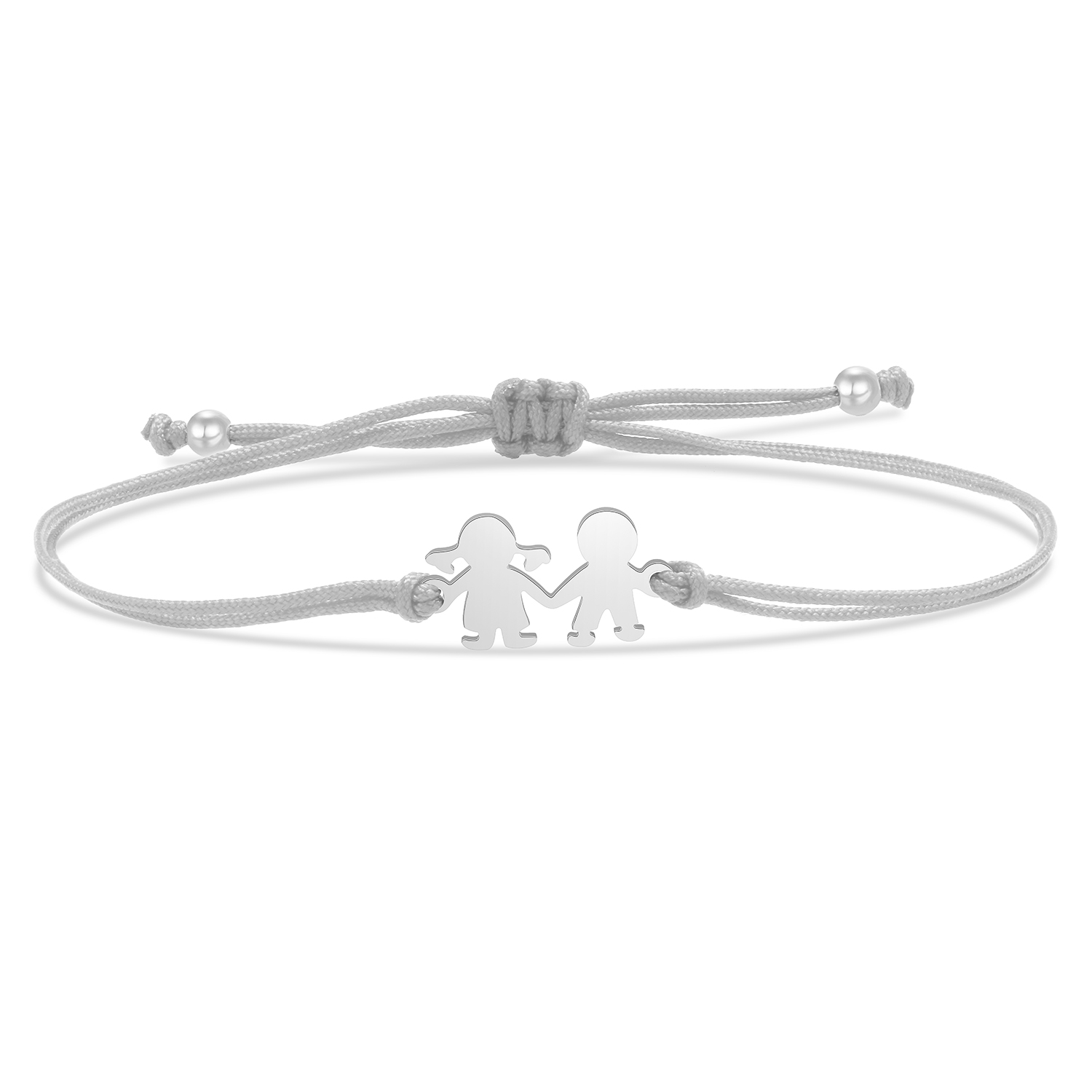 Vergulde Roestvrij Staal Delicate Gepolijst Twee Leuke Meisjes Bedelarmband Vrouwen Meisje Liefde Hart Vriendschap Sieraden: Donker Goud